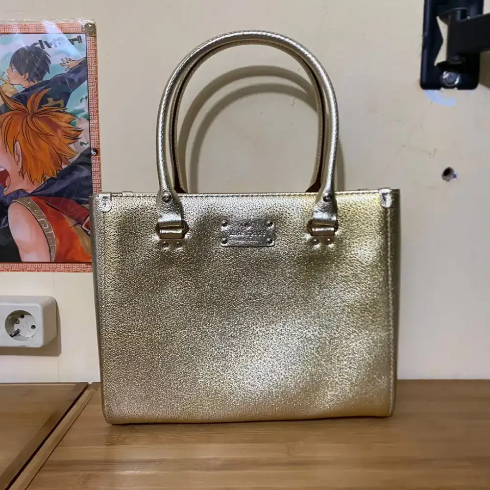 Kate Spade Metallic Wellesley Quinn Gold