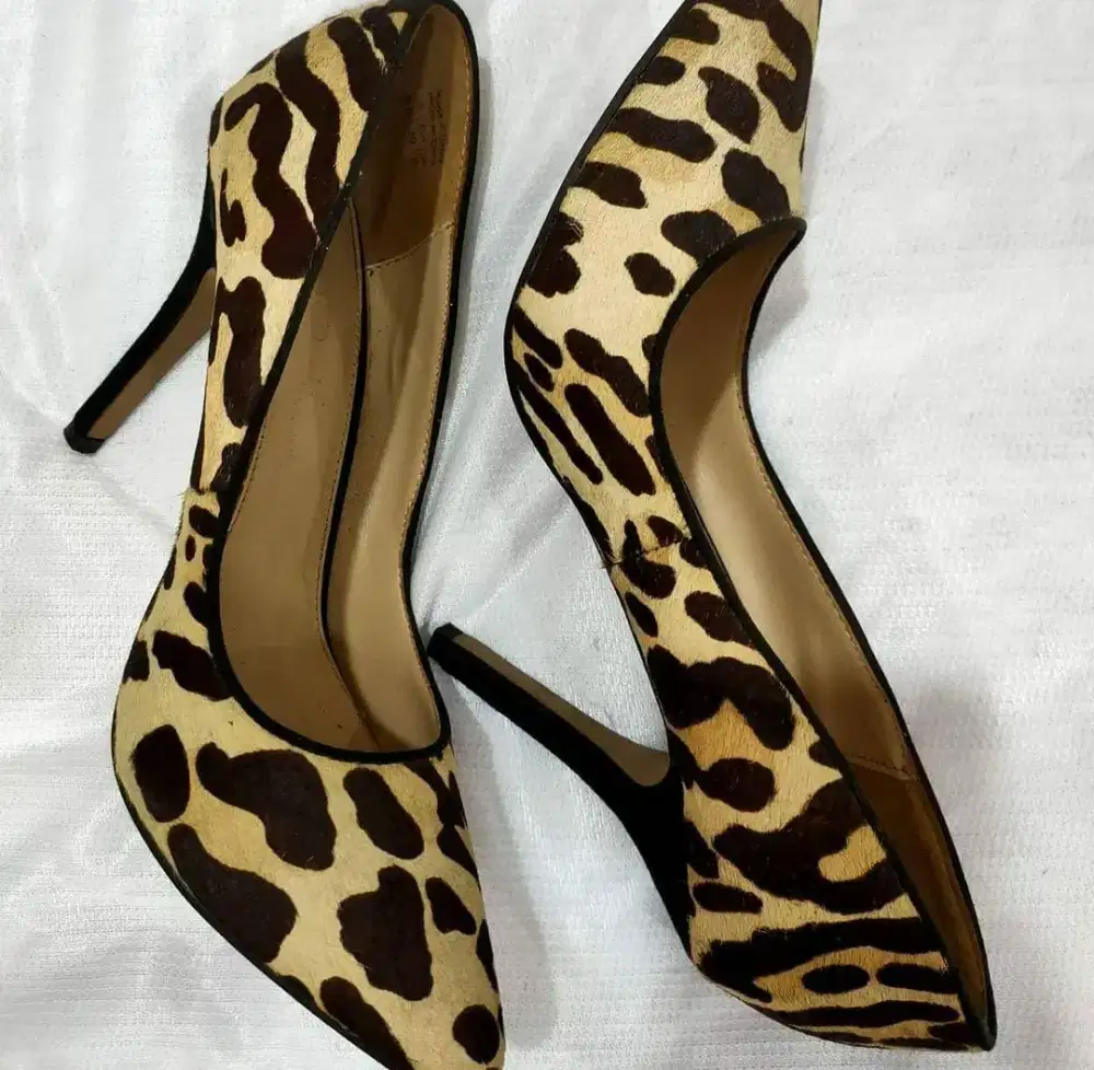 Aldo hot sale leopard heels