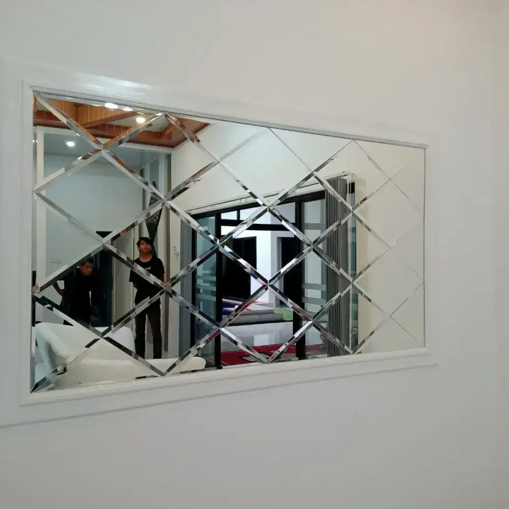 Jual Kaca Cermin Bevel Murah Di Medan, Jual Kaca Bevel Di Medan.