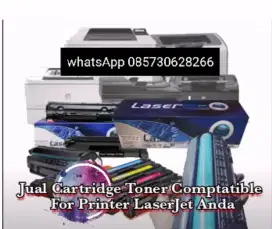 Jual cartridge toner compatible Printer Laser Hp Canon Xerox Brother