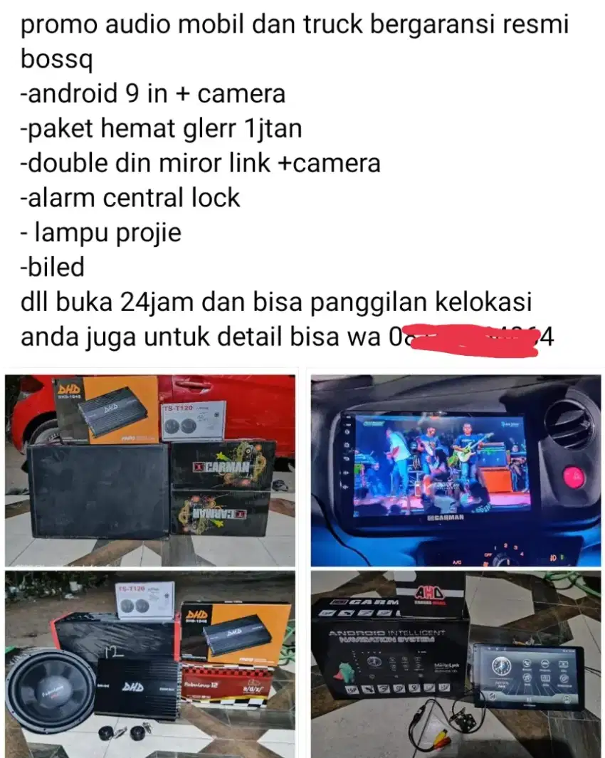 paketan audio terbaru bisa kelokasi