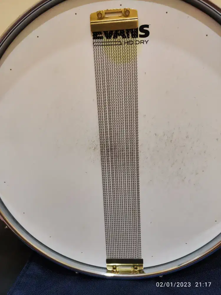 SNARE DRUM SJC PROVIDENCE 14X6.5 SILVER RIPPLE CHROME USA DIJUAL CEPAT