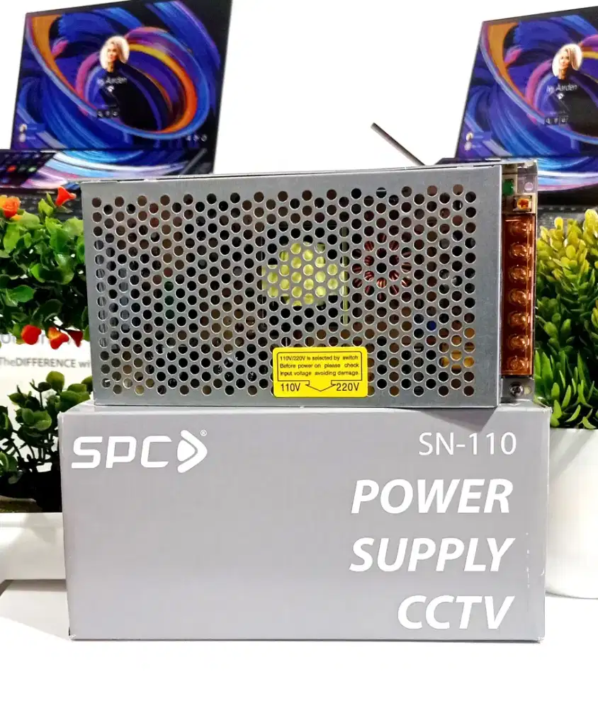 Power Supply Adaptor CCTV Jaring 12V 10A. mediaLand