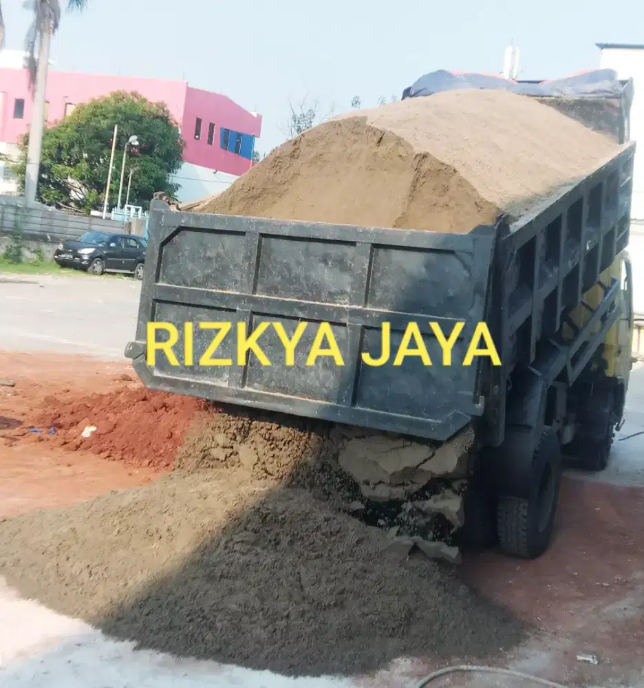 Pasir bangunan.isi 7,5 kubik. Free ongkir