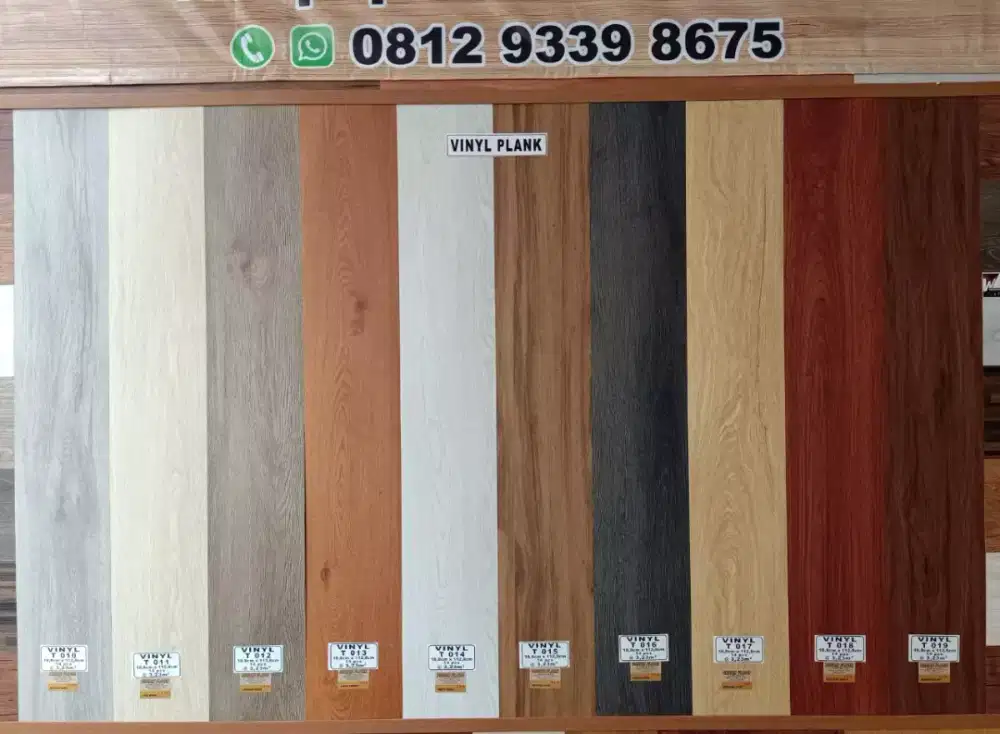 Vinyl Plank Terpasang PROMO