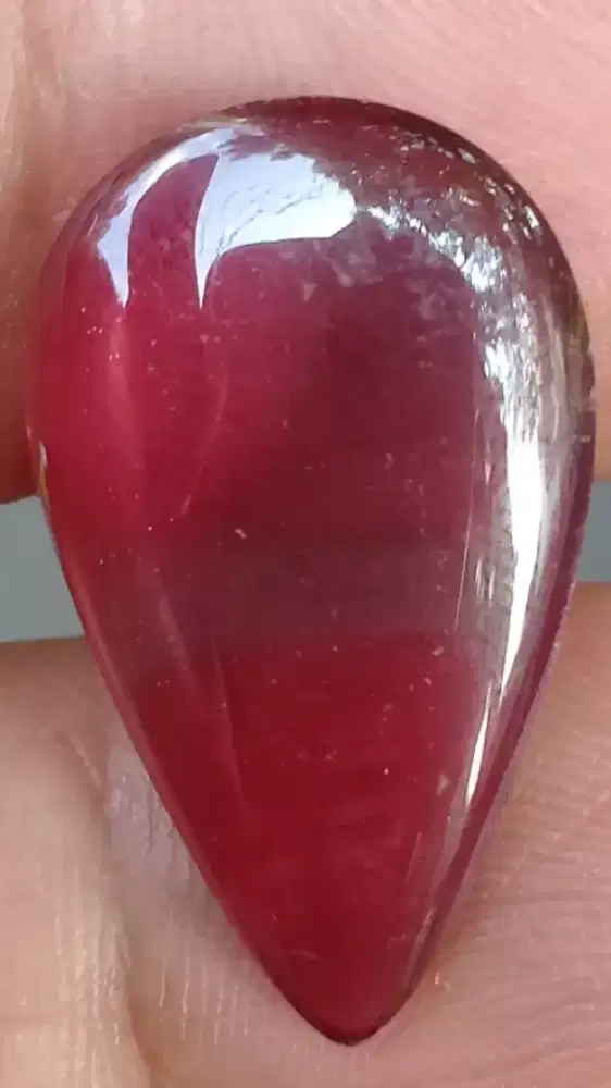 Jual Batu Bandul Natural Ruby Merah Bagus sekali