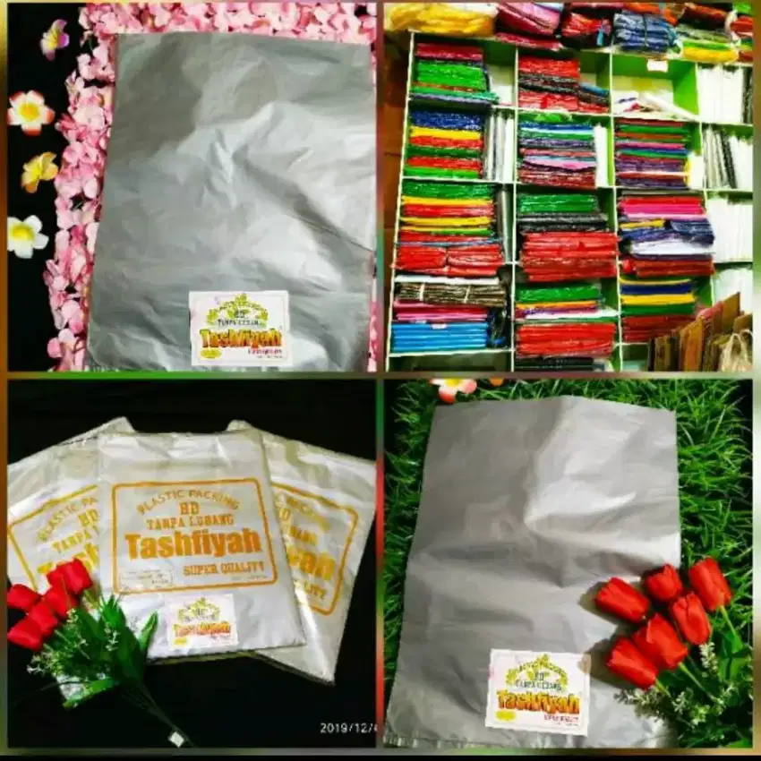 Grosir Agen Plastik Packing olshop Polymailer hd plong tanpa lubang