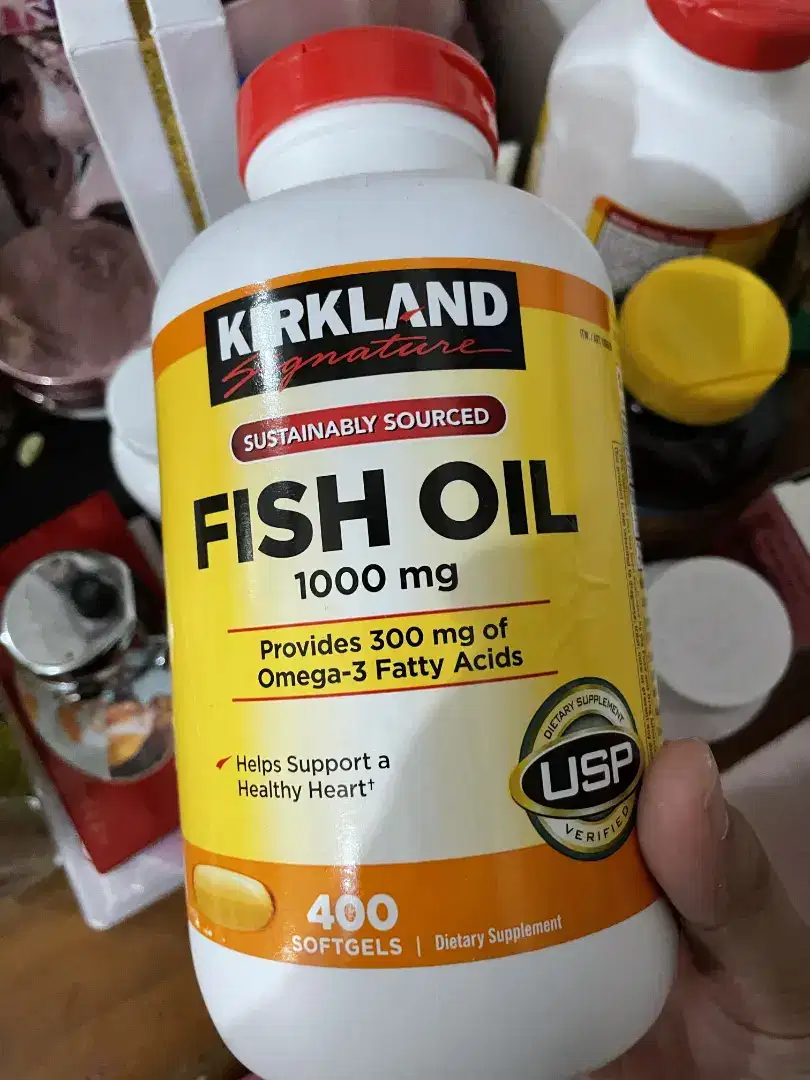 Vitamin Untuk Kesehatan Jantung - Kirkland Fish Oil Omega 3