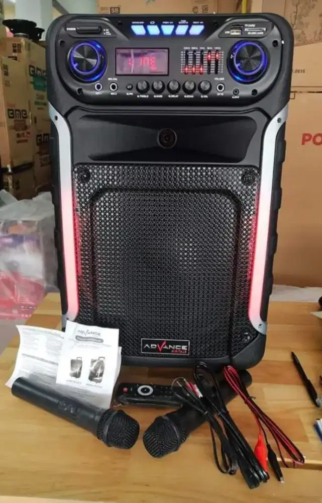 Speaker Karaoke Portabel Advance K1212E