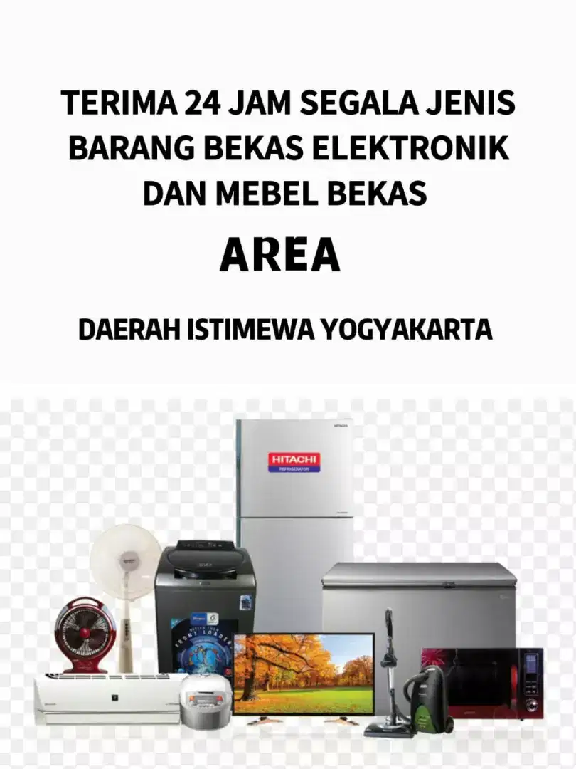 Masih Kami Beli Barang Bekas Tv Mesin Cuci Kulkas Sofa Springbed Dll