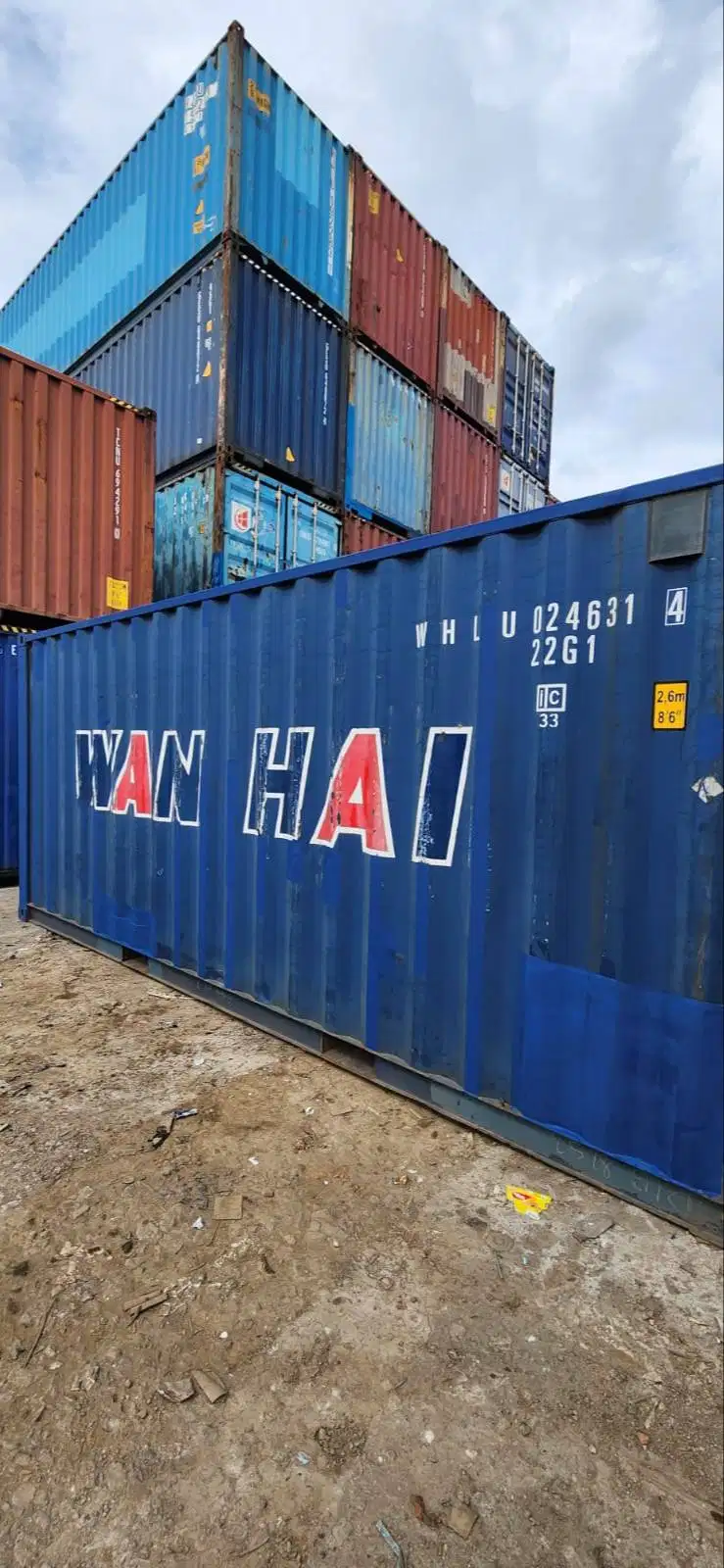 Container Gudang 20 FEET
