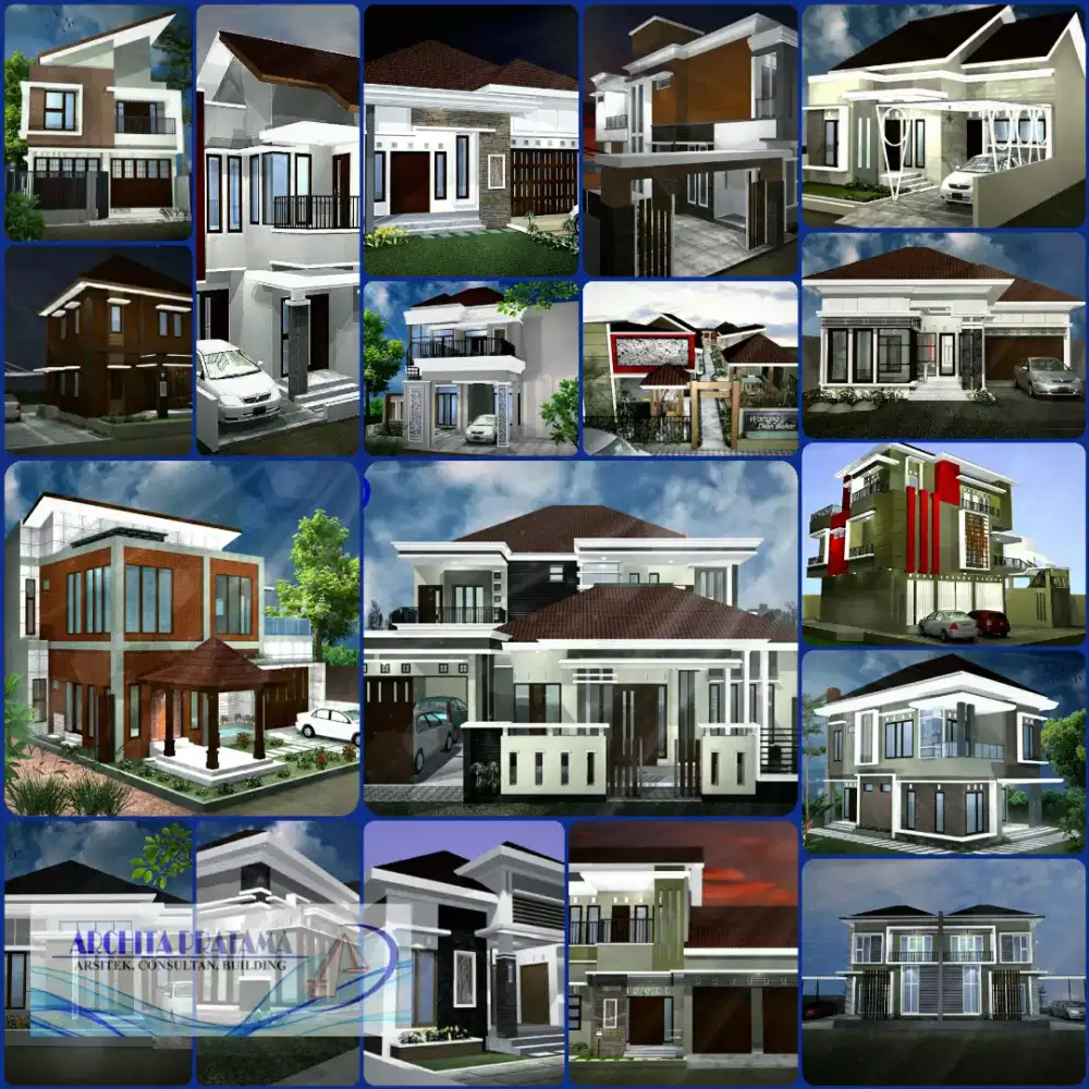 Jasa Arsitek, GBR 2/3 D, RAB, Bangun baru/renov, Jual kavlingan