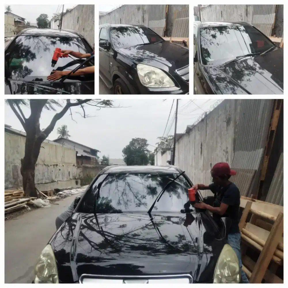 ganti atau pasang kaca film mobil panggilan