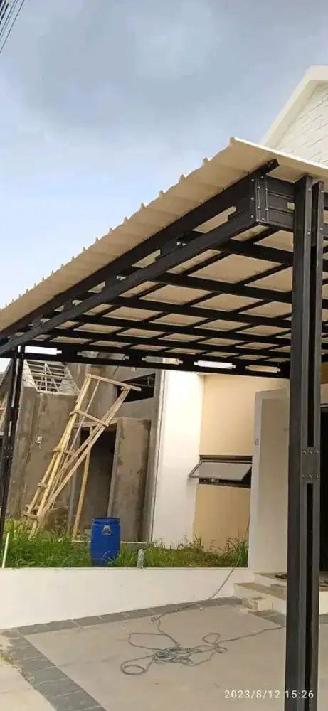 Kanopi atap alderon rs