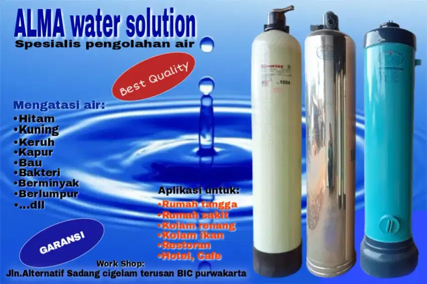 Filter Air sumur sungai kolam