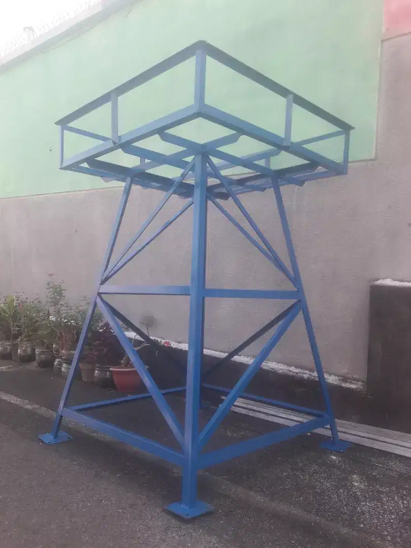 Tower bak tandon air besi siku