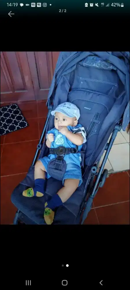 Stroller Kereta Bayi BabyElle S515 Matrix