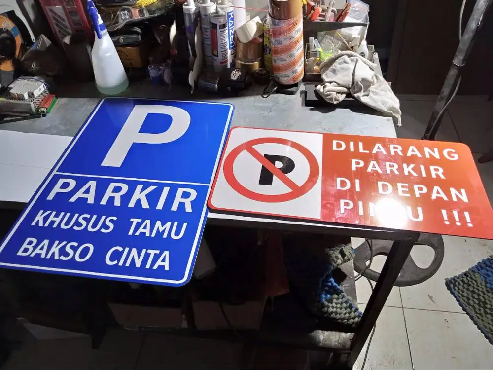 rambu signage petunjuk larangan safety k3 cutting sticker