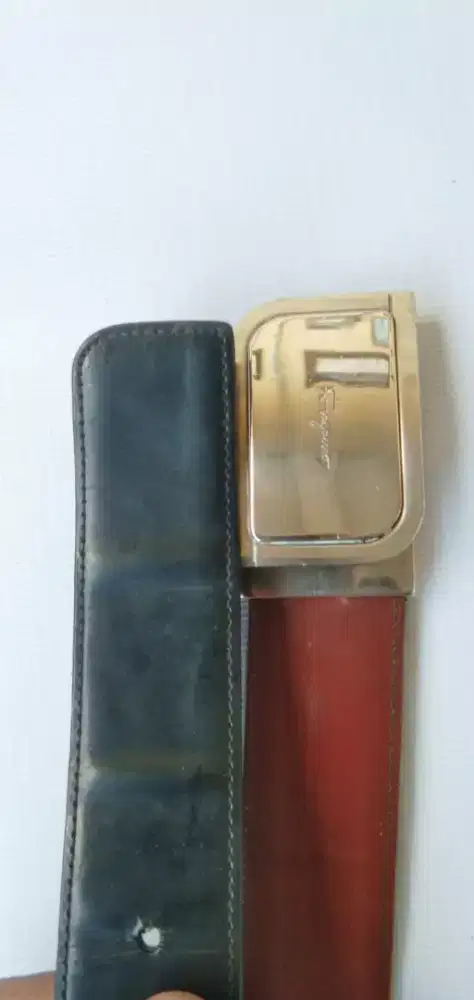 Feragamo 2in1 sabuk kulit