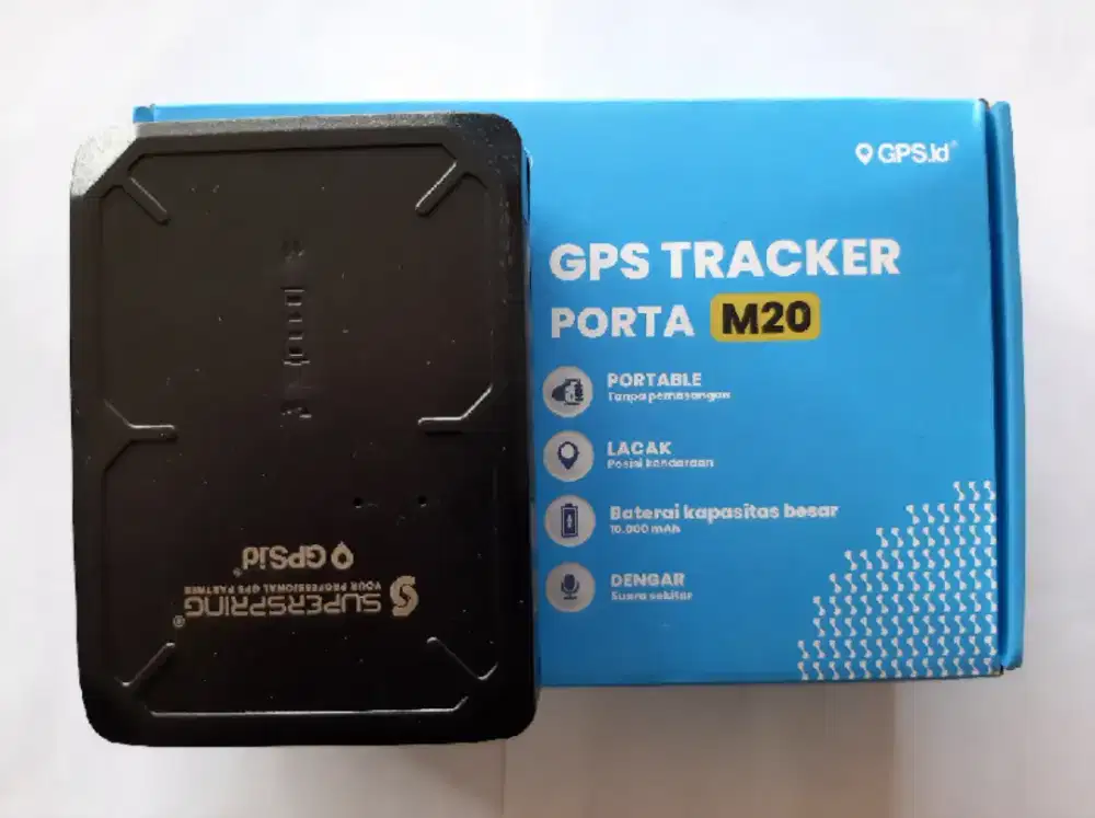 Gps lacak superspring M20 bisa kirim se ind