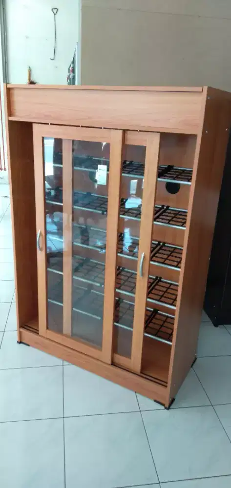 Rak Sepatu Pintu Geser Murah