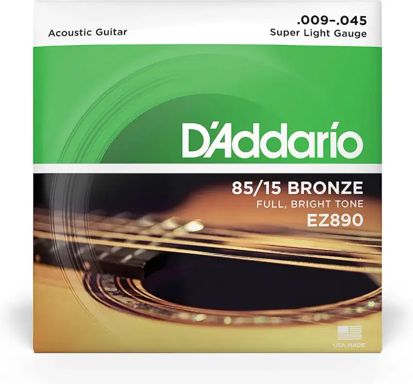 D'addario EZ890/900/910 senar gitar akustik 09/010/011