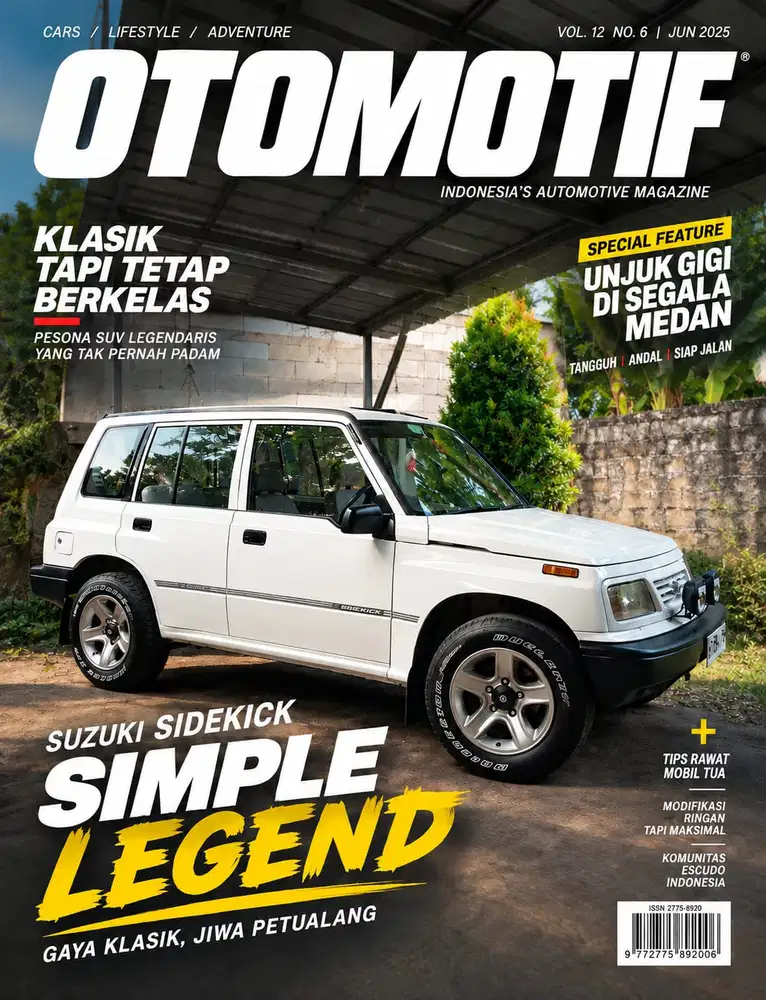 Suzuki Sidekick modif gagah terawat mulus ori putih jarang ada