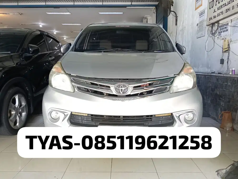 Toyota Aln Avanza 1.3 G  2014 Manual