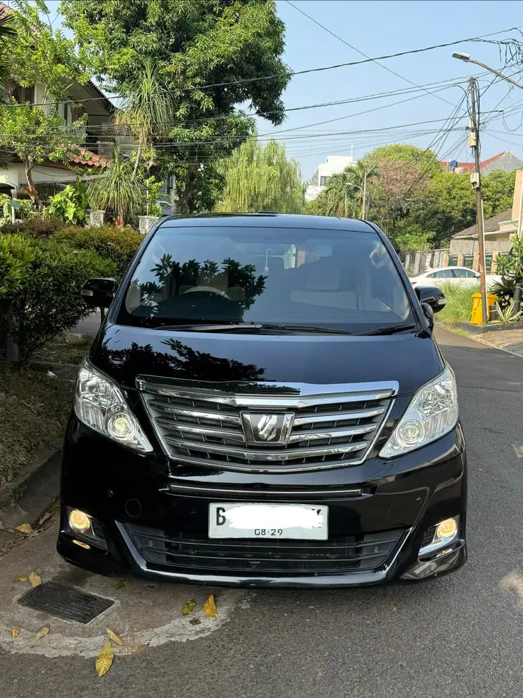 Toyota Alphard 2014 Bensin
