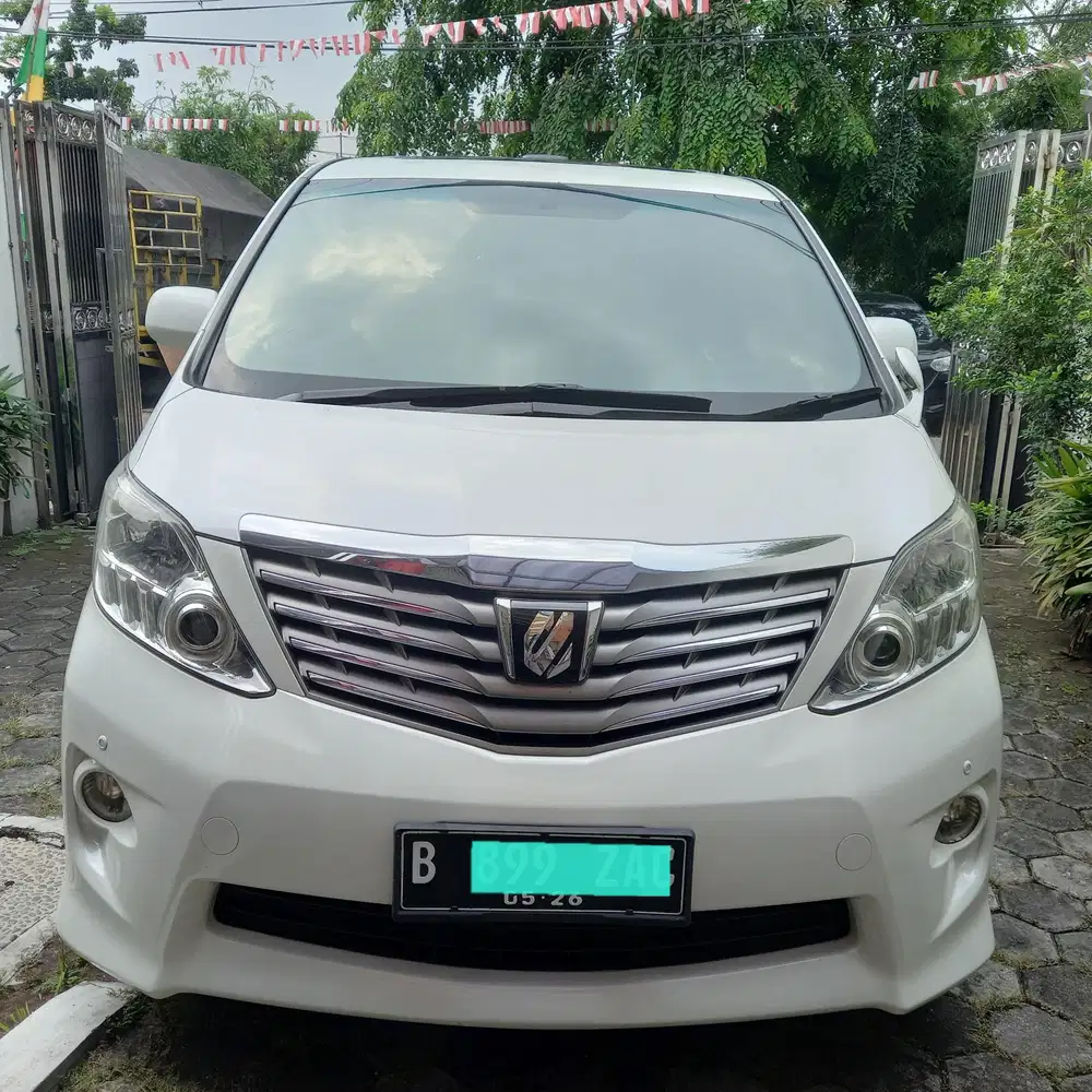 Toyota Alphard 2011 Bensin