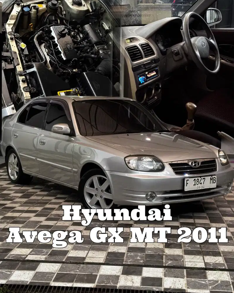Hyundai Avega GX 1.5 MT Manual 2011 Kondisi Siap Pakai