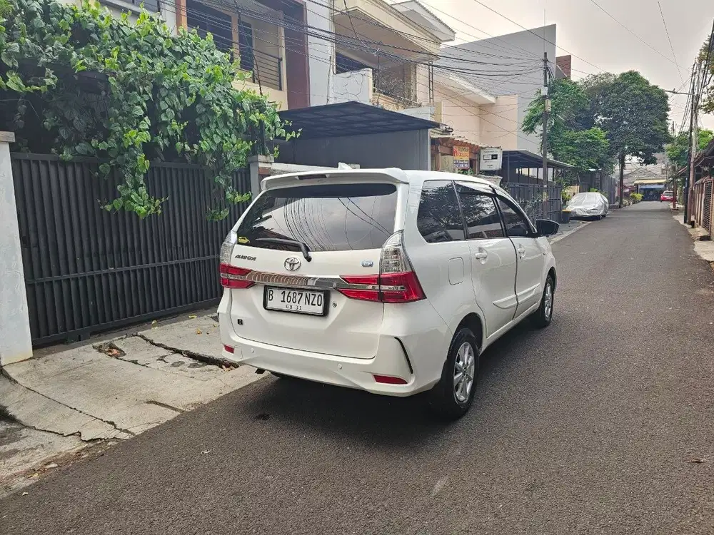 TDP 10 Jt Angs Termurah Grand Avanza G 2021 Matic Putih Low Km LikeNew