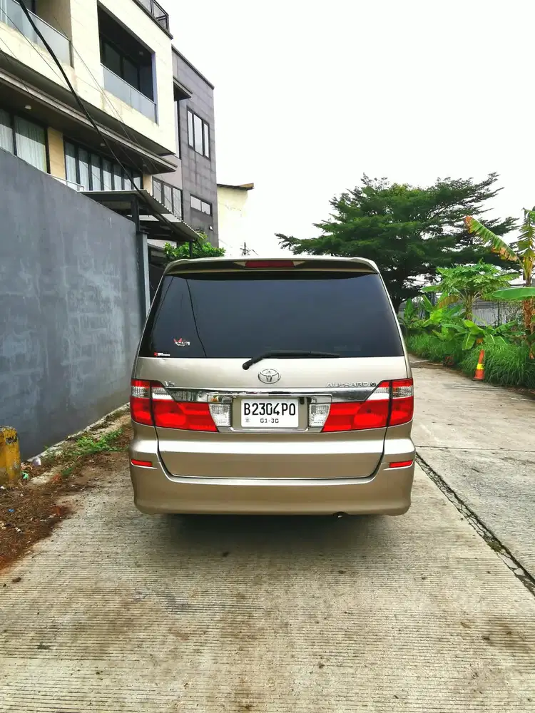 Toyota Alphard 2004 Bensin