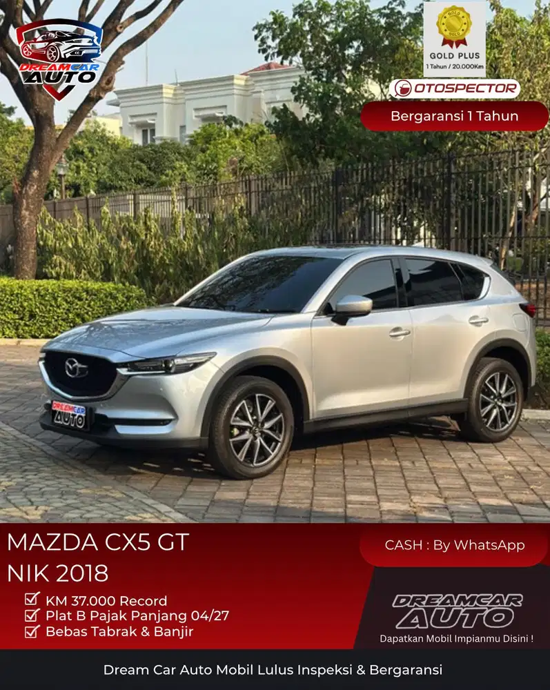 [KM37RB] Mazda CX-5 GT 2018 Bensin CX5