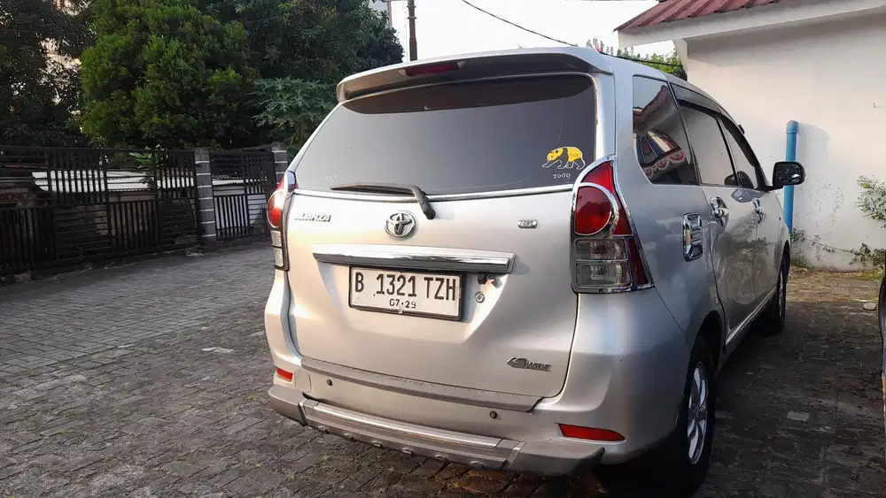 Toyota Avanza 2012 Bensin