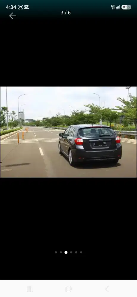 Subaru Impreza 2012 Bensin