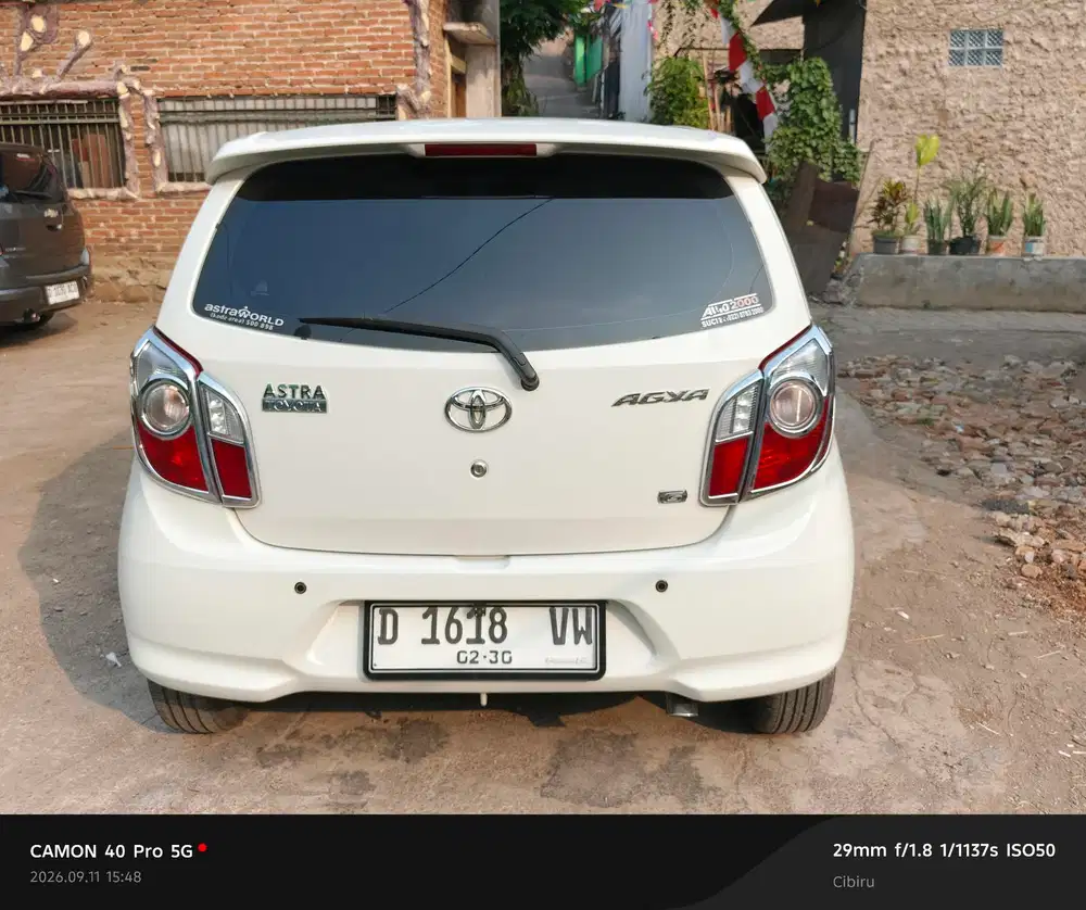 Toyota Agya 2014 Bensin