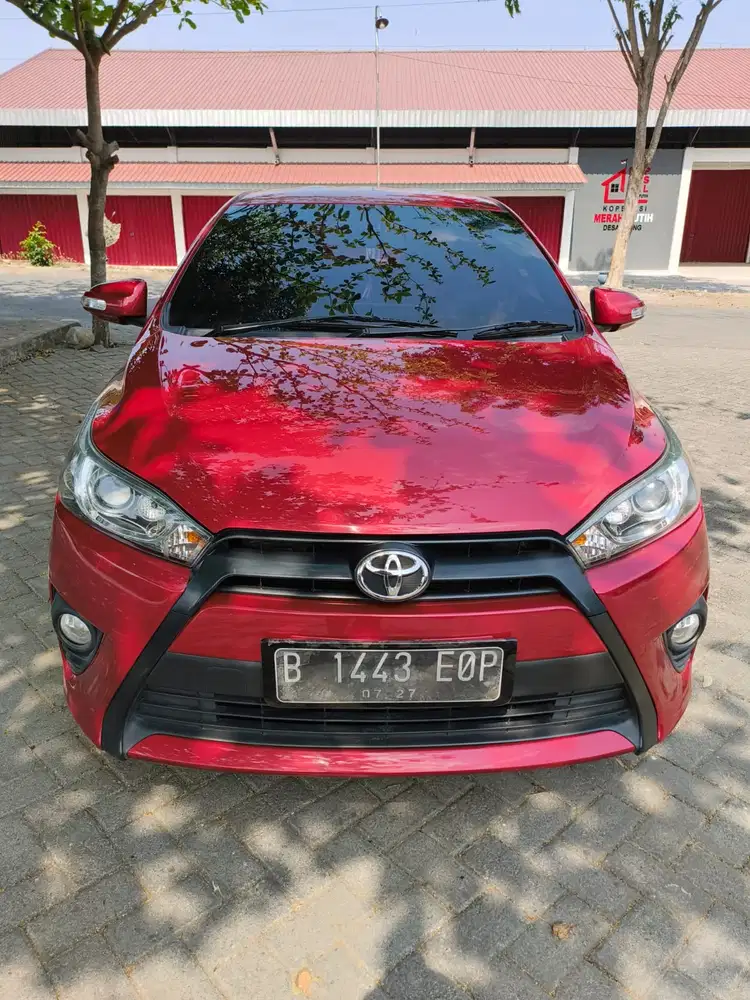 Toyota Yaris 2016 G A/T Merah Metalik
