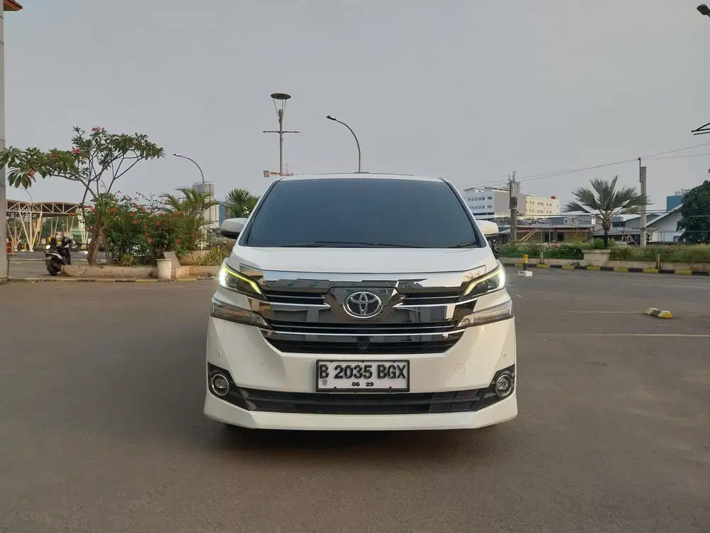 Toyota Vellfire 2016 Bensin