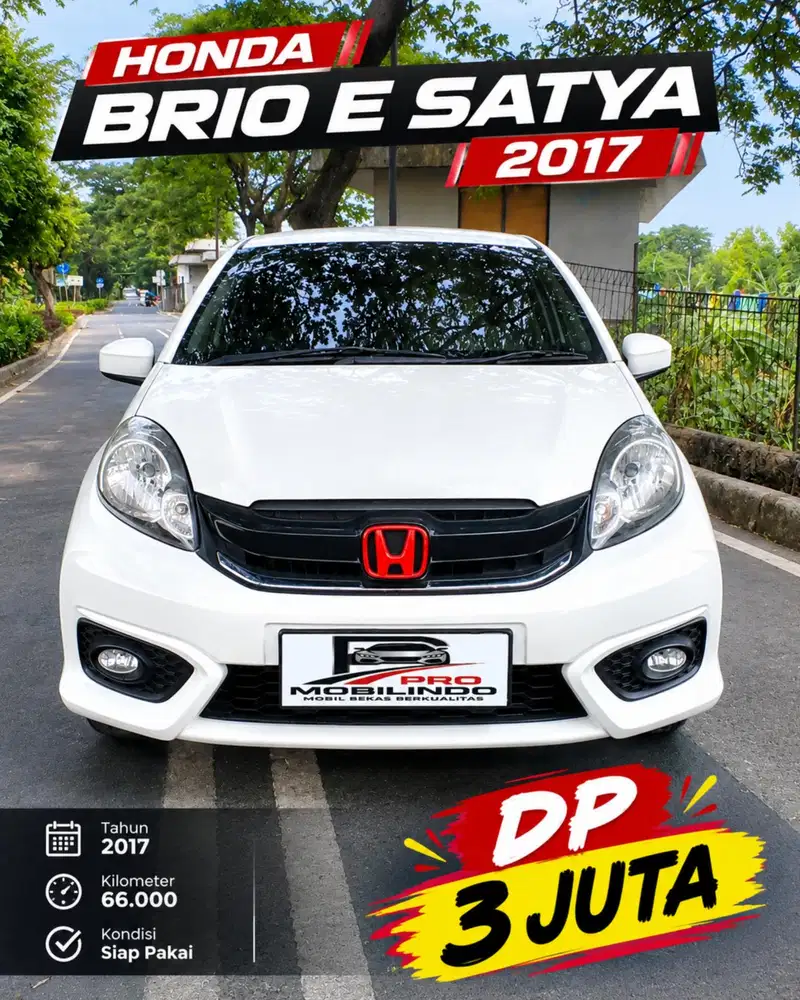 Honda Brio Satya 2017 Bensin