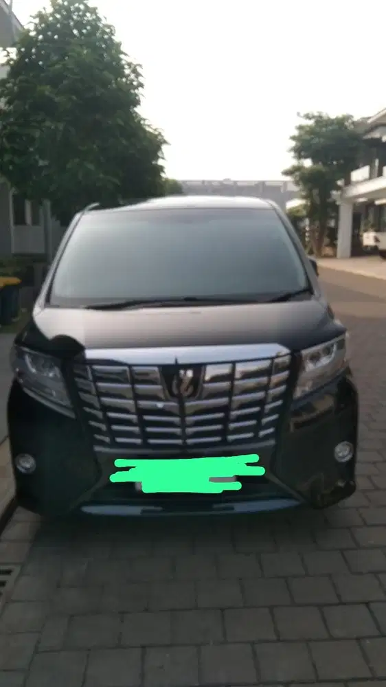 Toyota Alphard 2016 Bensin