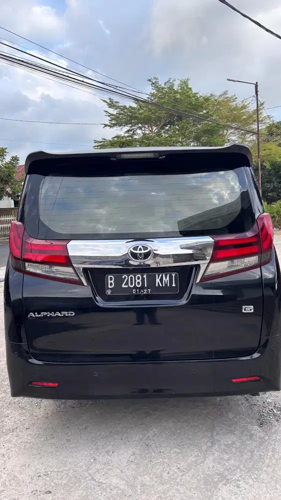 Toyota Alphard 2016 Bensin