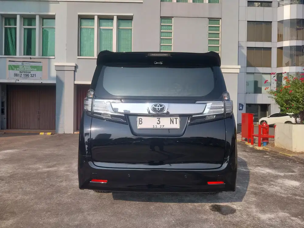Toyota Vellfire 2017 Bensin