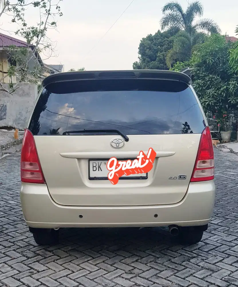 DIJUAL TOYOTA KIJANG INNOVA 2.0 G AT 2007