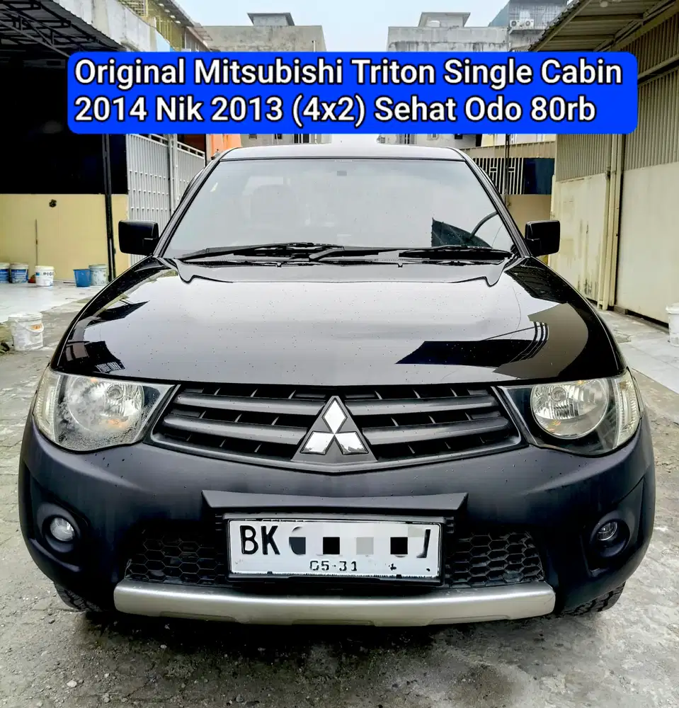 Mentah Odo 80rb an Triton Single Cabin 2014 Nik 2013 (4x2) Original