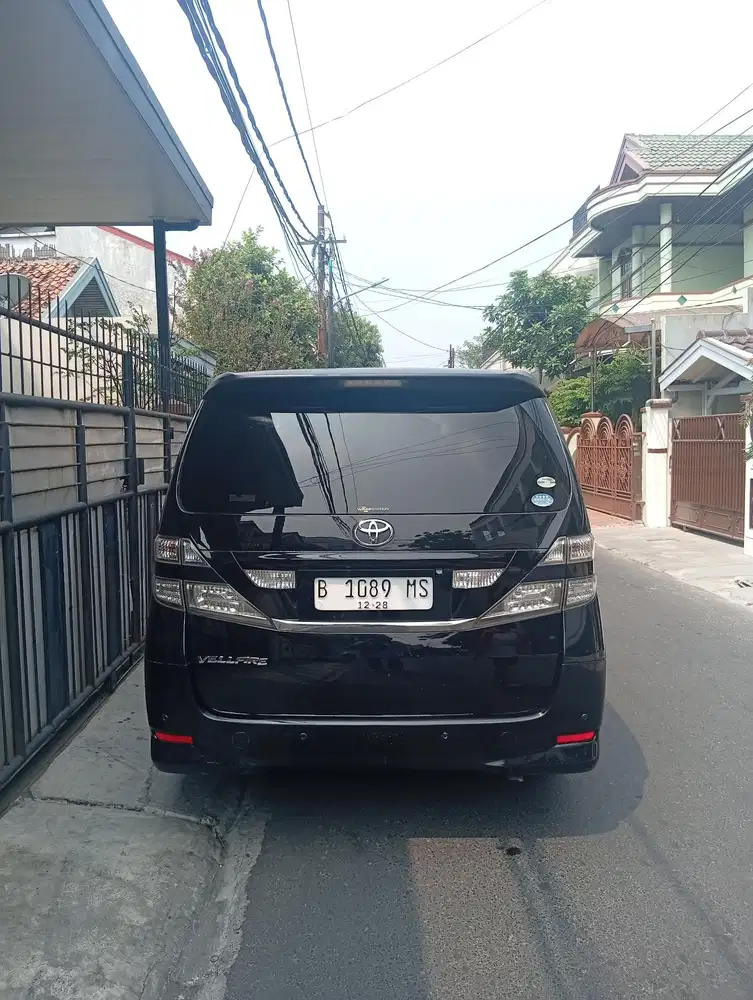 Toyota Vellfire 2008 Bensin