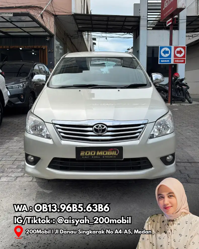 Toyota Innova 2.5 G A/T 2012 Diesel