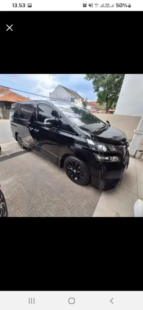 Toyota Vellfire 2011 Bensin