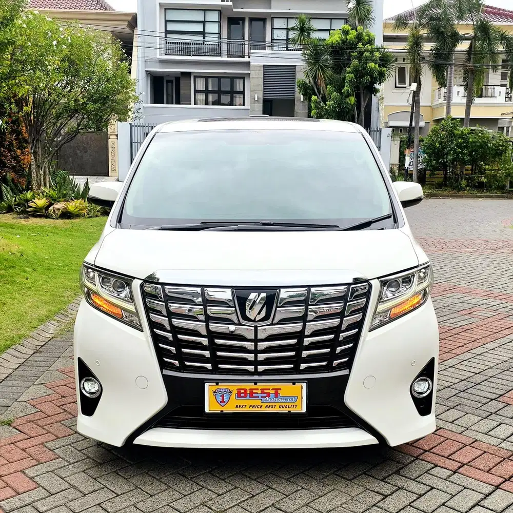 Km 36.000 Toyota Alphard G 2.5 matic 2017 Low KM