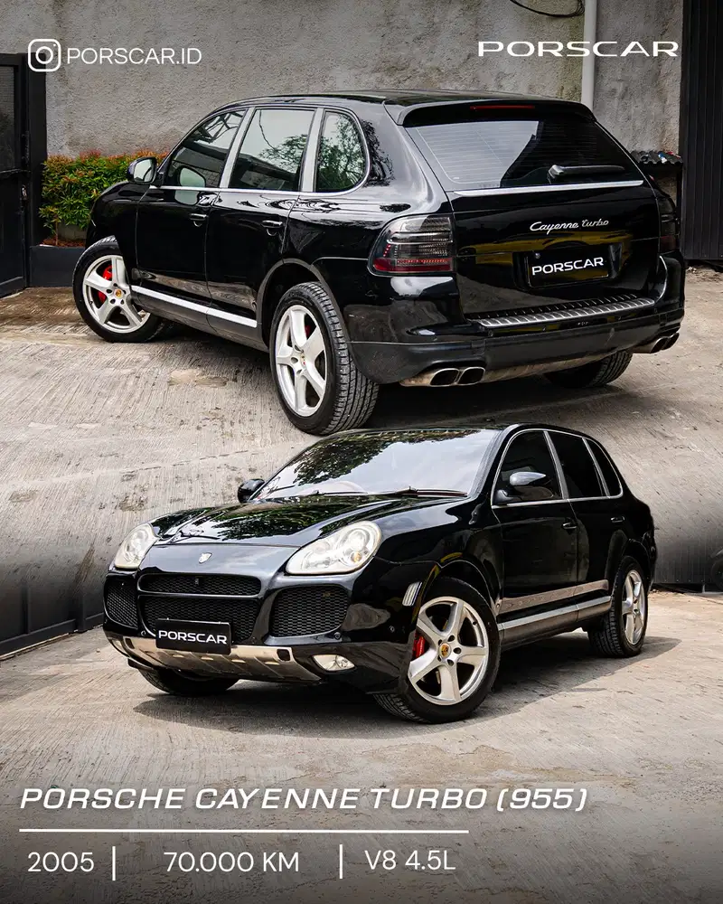 PORSCHE CAYENNE 955 TURBO | V8 4.5L BITURBO
